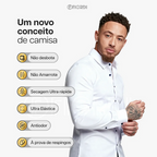 Camisa Social Masculina Ultra Tech