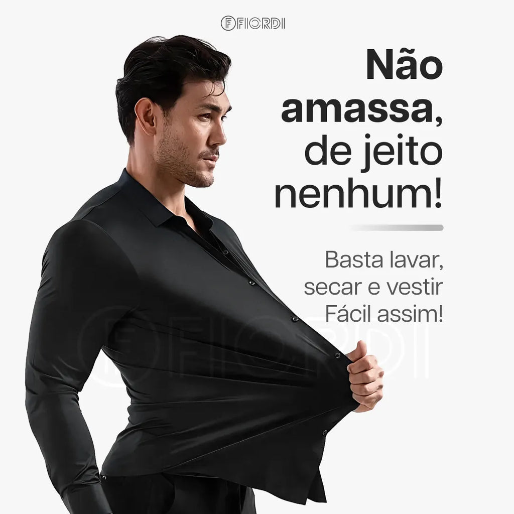 Camisa Social Masculina Ultra Tech