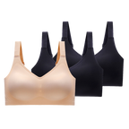 Kit 3 Sutiãs Premium Comfort – Sustentação e Conforto para o Dia Todo