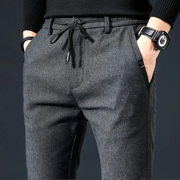 Calça Alfaiataria Masculina em Algodão e Spandex