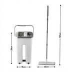 Flat Mop 360° Lava e Seca Com Balde