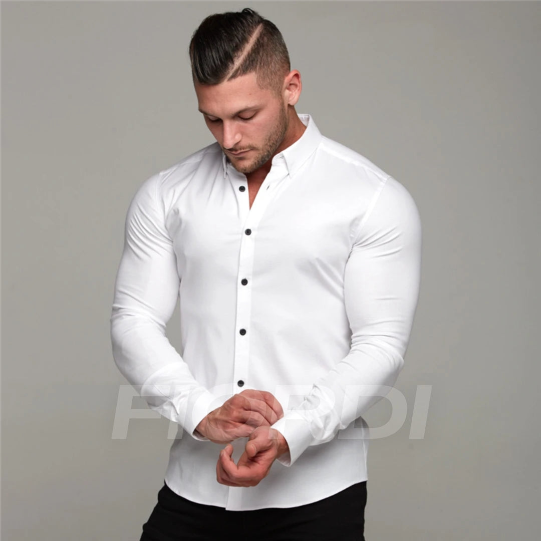 Camisa Social Masculina Ultra Tech