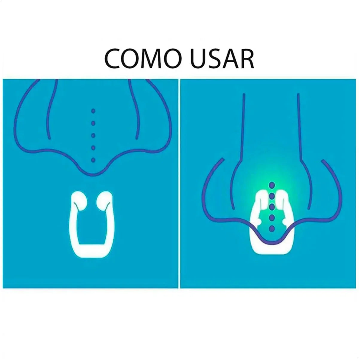 Silicone Magnético Anti-Ronco - Zero Ronco