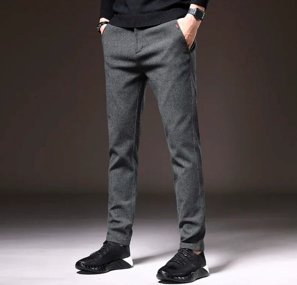 Calça Alfaiataria Masculina em Algodão e Spandex