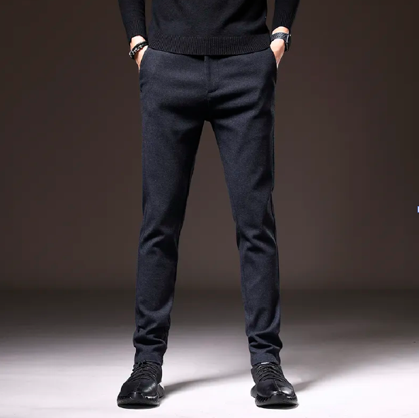 Calça Alfaiataria Masculina em Algodão e Spandex