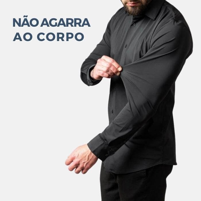 Camisa Social Milano Anti Amassado