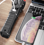Lanterna Falcon 5 em 1 Tática com PowerBank Integrado - Mega Potente