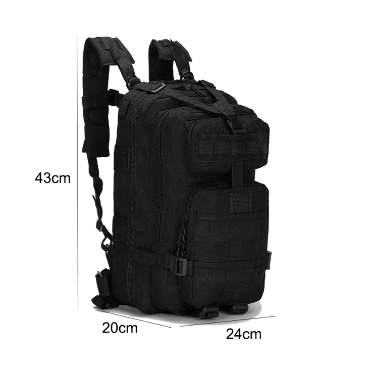 Mochila Tática Militar Comander Anti Impacto Prova D'água 50 Litros - Ultra Resistente