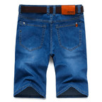 Bermuda Masculina Jeans Premium Slim - Super Confortável