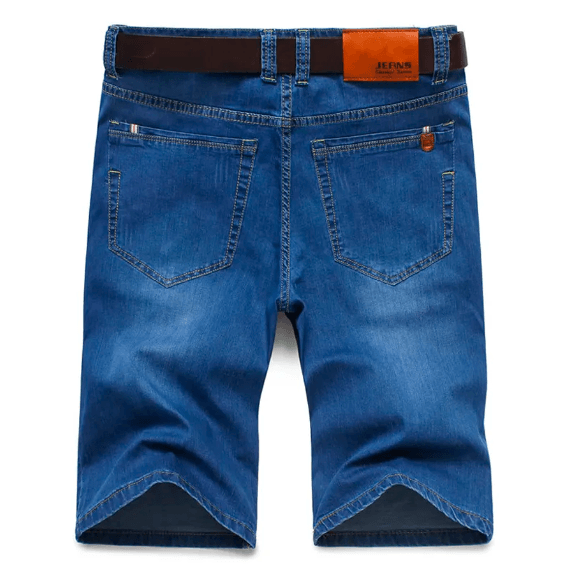 Bermuda Masculina Jeans Premium Slim - Super Confortável
