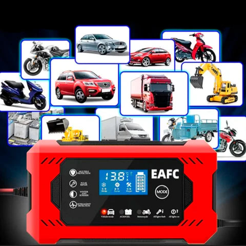 Carregador de Bateria Automotivo Inteligente - Power Charge