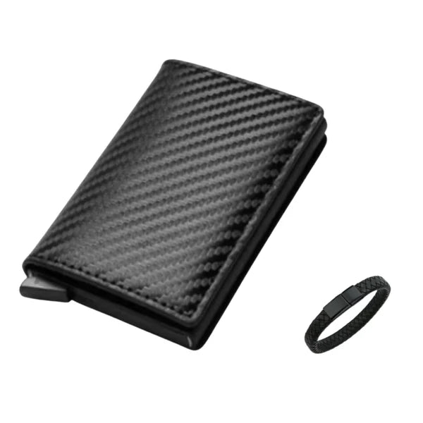 Carteira Minimalista Anti Furto com Proteção RFID