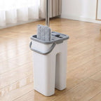 Flat Mop 360° Lava e Seca Com Balde