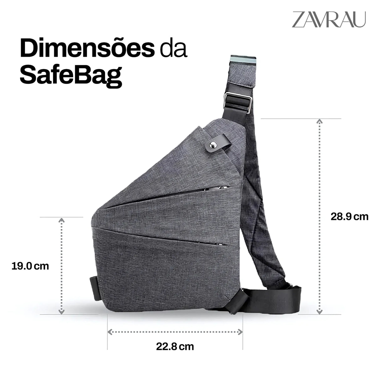 Bolsa Flexível Antifurto - SafeBag