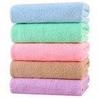 Kit 5 Toalhas de Rosto e Mãos Macias e Super Absorventes | CoralSoft