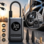 Mini Compressor de Ar Portátil para Carro, Moto e Bicicleta Recarregável