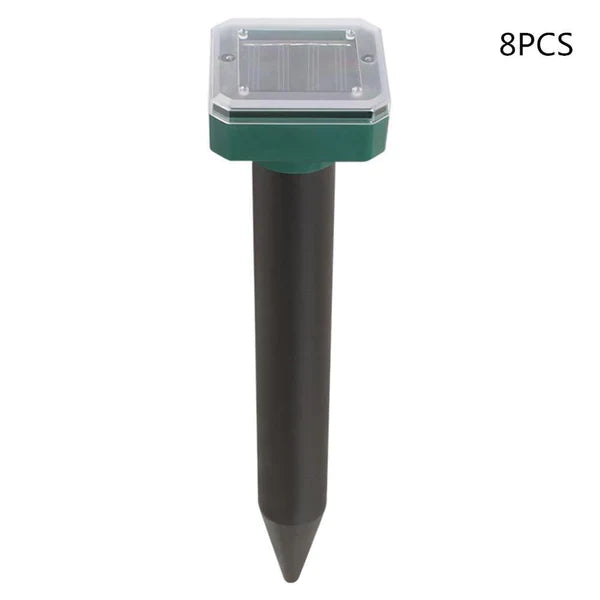 Repelente Ultrassônico Solar para Pragas de Jardim Impermeável