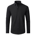 Camisa Slim Fit Social que Não Amarrota ConfortSlim