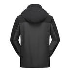 Jaqueta Masculina 3 em 1 com Forro Fleece Impermeável Corta-Vento