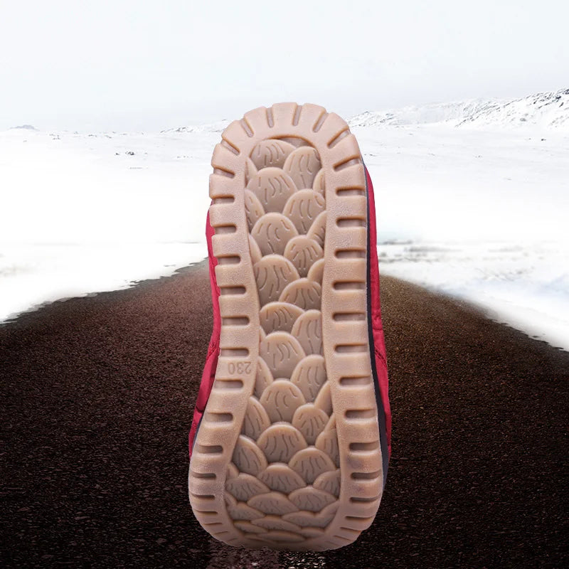 Bota Curta Feminina Para Inverno Impermeável Antiderrapante Proteção e Conforto