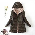 Casaco Feminino Longo Para Inverno Elegante