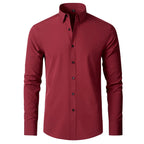 Camisa Slim Fit Social que Não Amarrota ConfortSlim