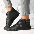 Bota Feminina Retrô Design Trendy Antiderrapante