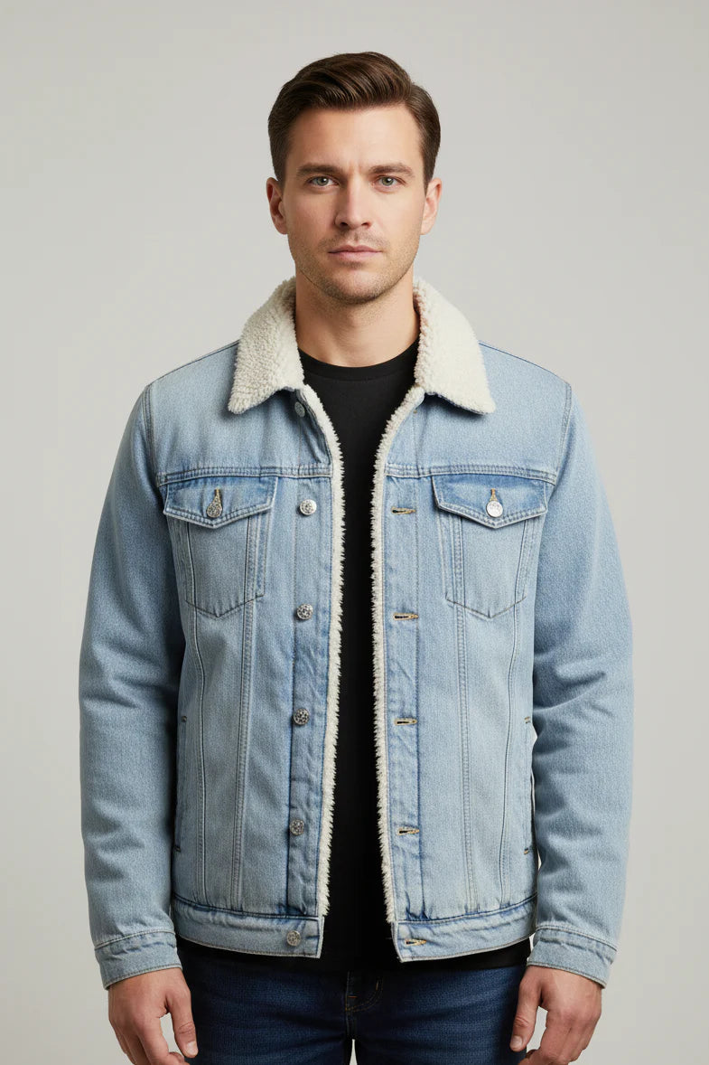 Jaqueta Jeans Masculina