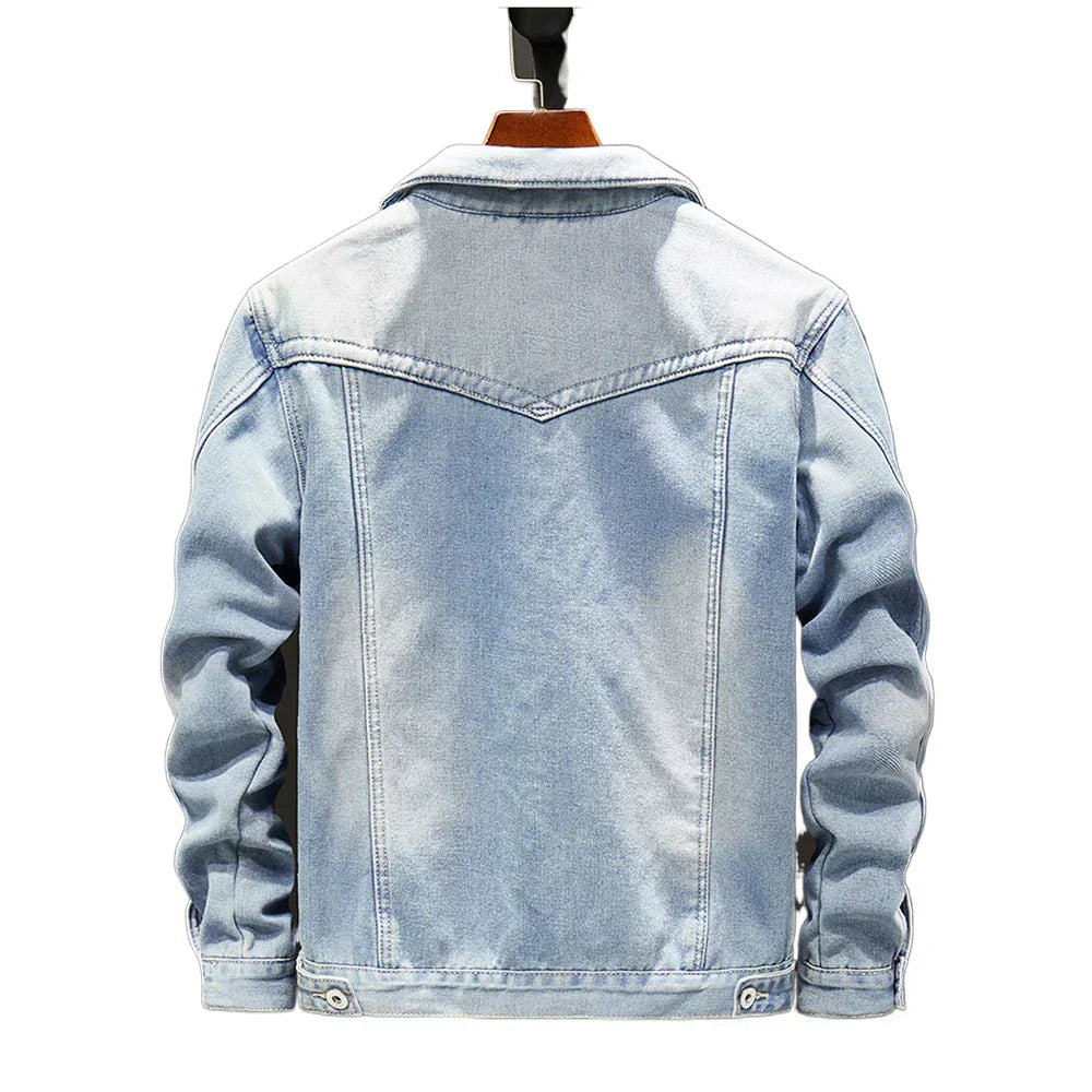 Jaqueta Jeans Masculina
