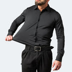 Camisa Slim Fit Social que Não Amarrota ConfortSlim