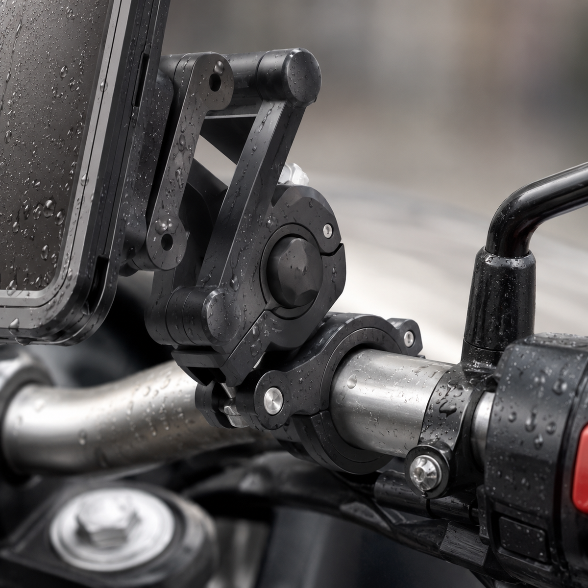 Suporte Articulado para Celular Impermeavel Universal para Moto e Bicicleta
