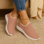 Tênis Feminino Slip On Casual Sem Cadarço Calce Fácil