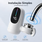 Torneira Elétrica Com Aquecimento Rápido - AquaLux Digital