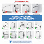 Torneira Elétrica Com Aquecimento Rápido - AquaLux Digital
