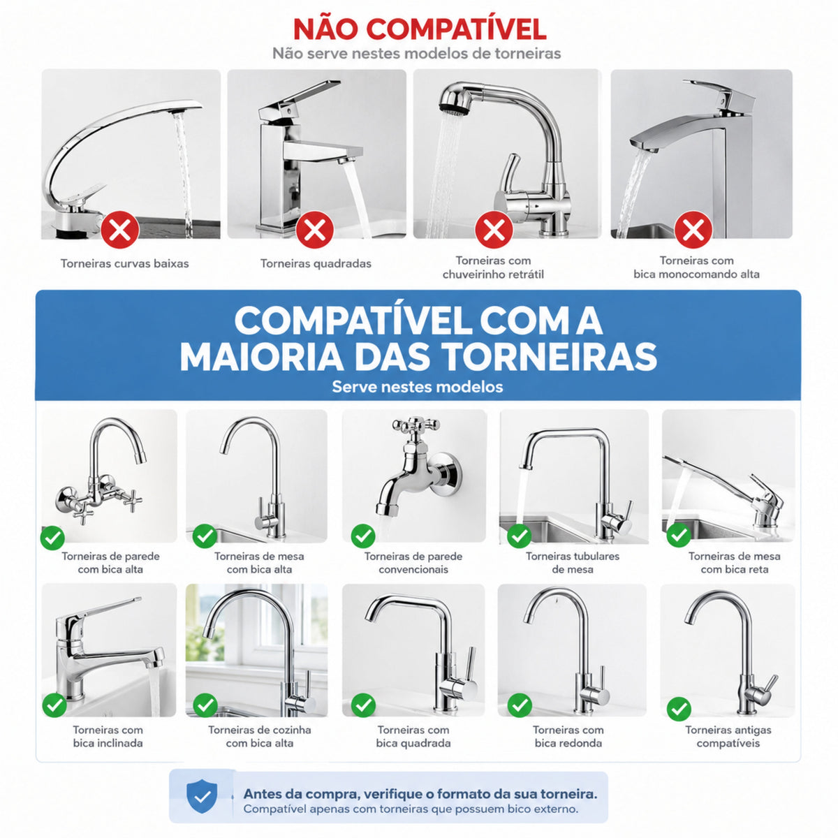 Torneira Elétrica Com Aquecimento Rápido - AquaLux Digital