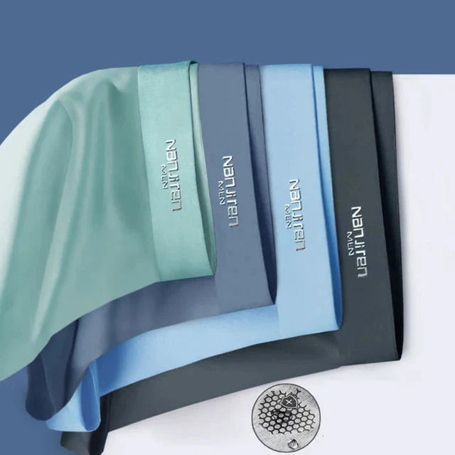 Cueca Boxer de Seda Gelada - Ice Boxer (Compre 5 Leve 10)