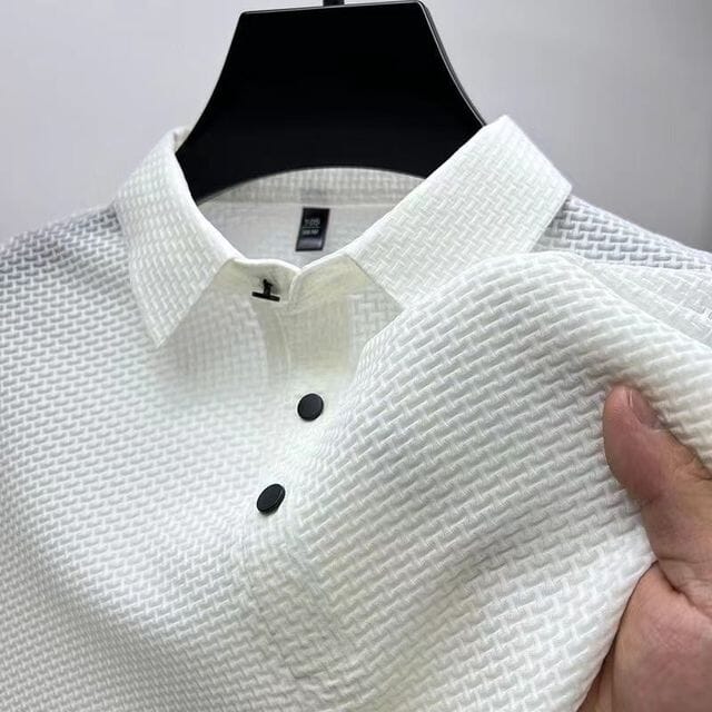 Camisa Polo Fresh Seda Gelo