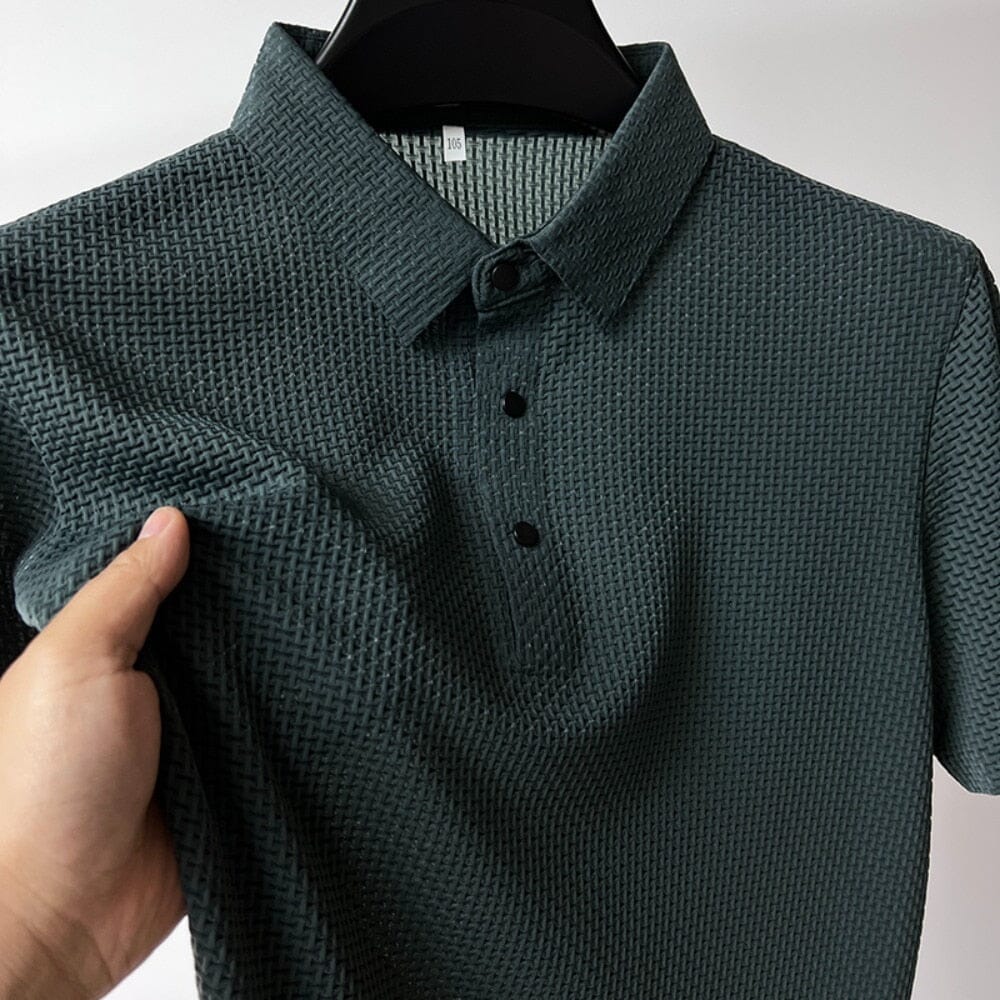 Camisa Polo Fresh Seda Gelo
