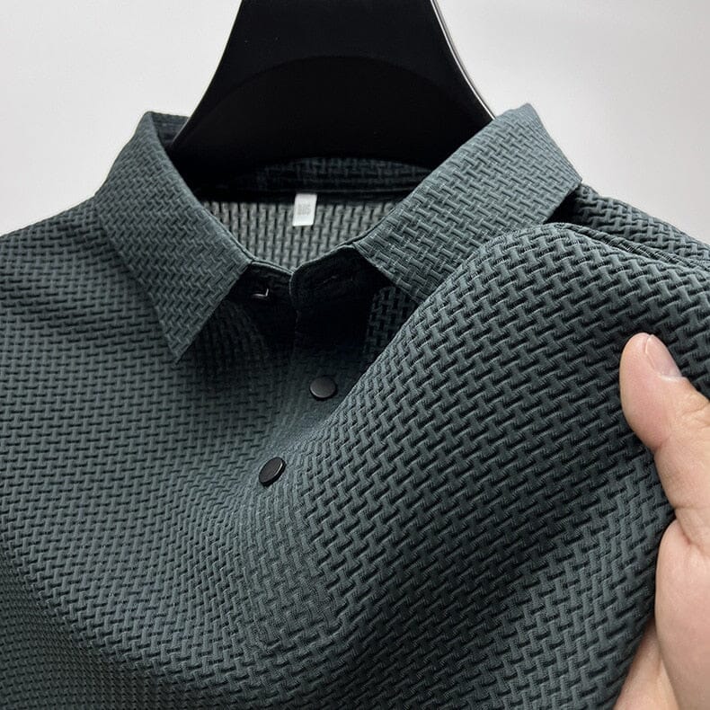 Camisa Polo Fresh Seda Gelo