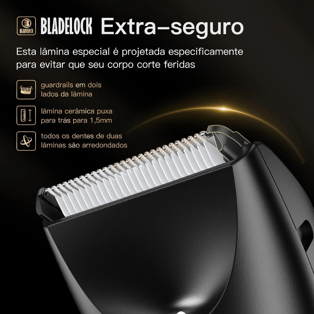Barbeador Elétrico Profissional - BarberFlex