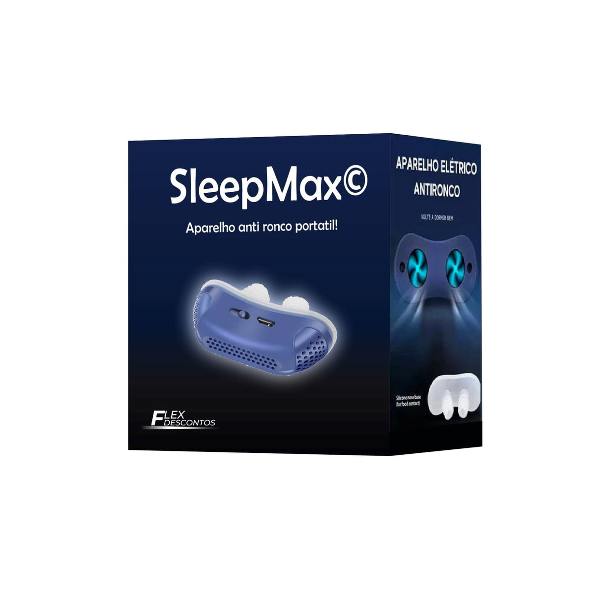 Dispositivo Anti Ronco Eletrônico Mini CPAP - SleepMax