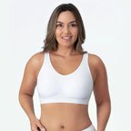 Sutiã Top Comfort Plus Sem Bojo 3 Unidades