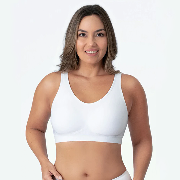 Sutiã Top Comfort Plus Sem Bojo 3 Unidades