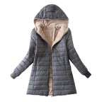Casaco Feminino Longo Para Inverno Elegante