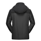 Jaqueta Masculina 3 em 1 com Forro Fleece Impermeável Corta-Vento
