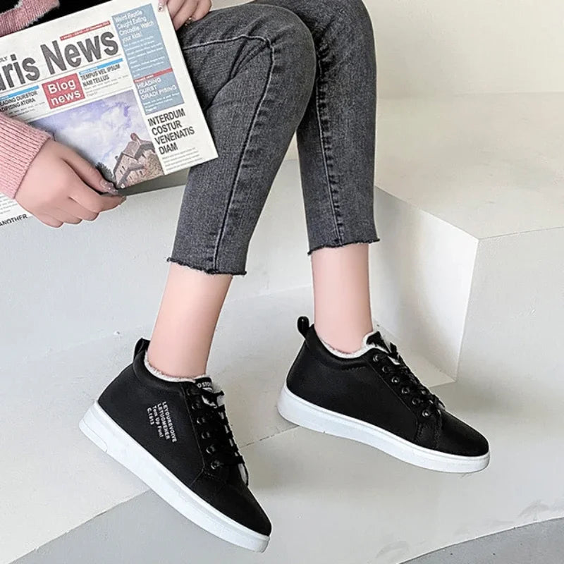 Bota Feminina Para Inverno Forro de Algodão