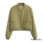 Jaqueta Feminina Bomber Acochoada Zahra