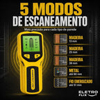Scanner Profissional de Parede 5 em 1 Para Metais Cano PVC