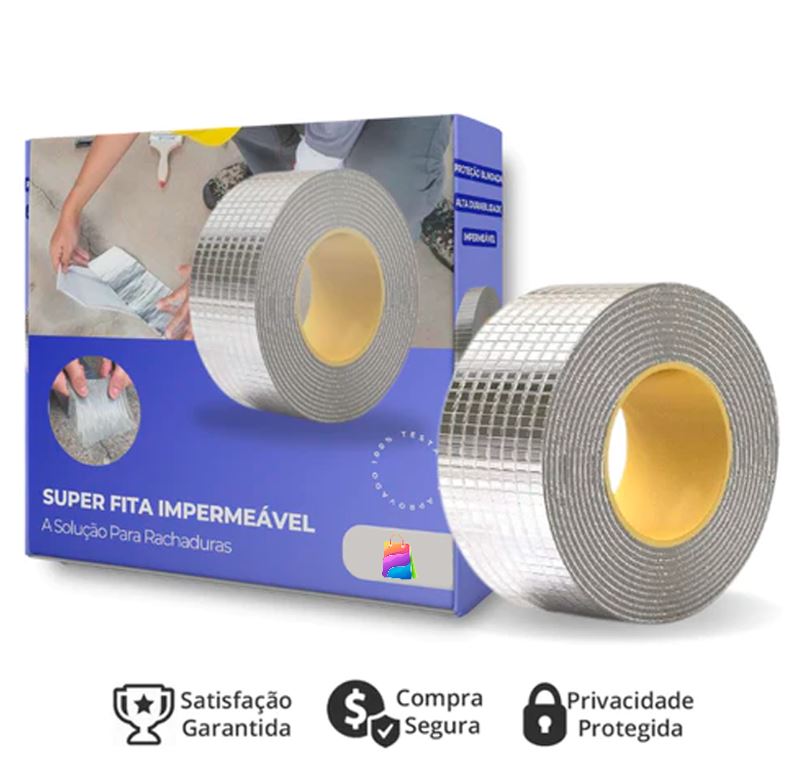 Super Fita Adesiva Impermeável UltraBonde - A Solução Para Vazamentos