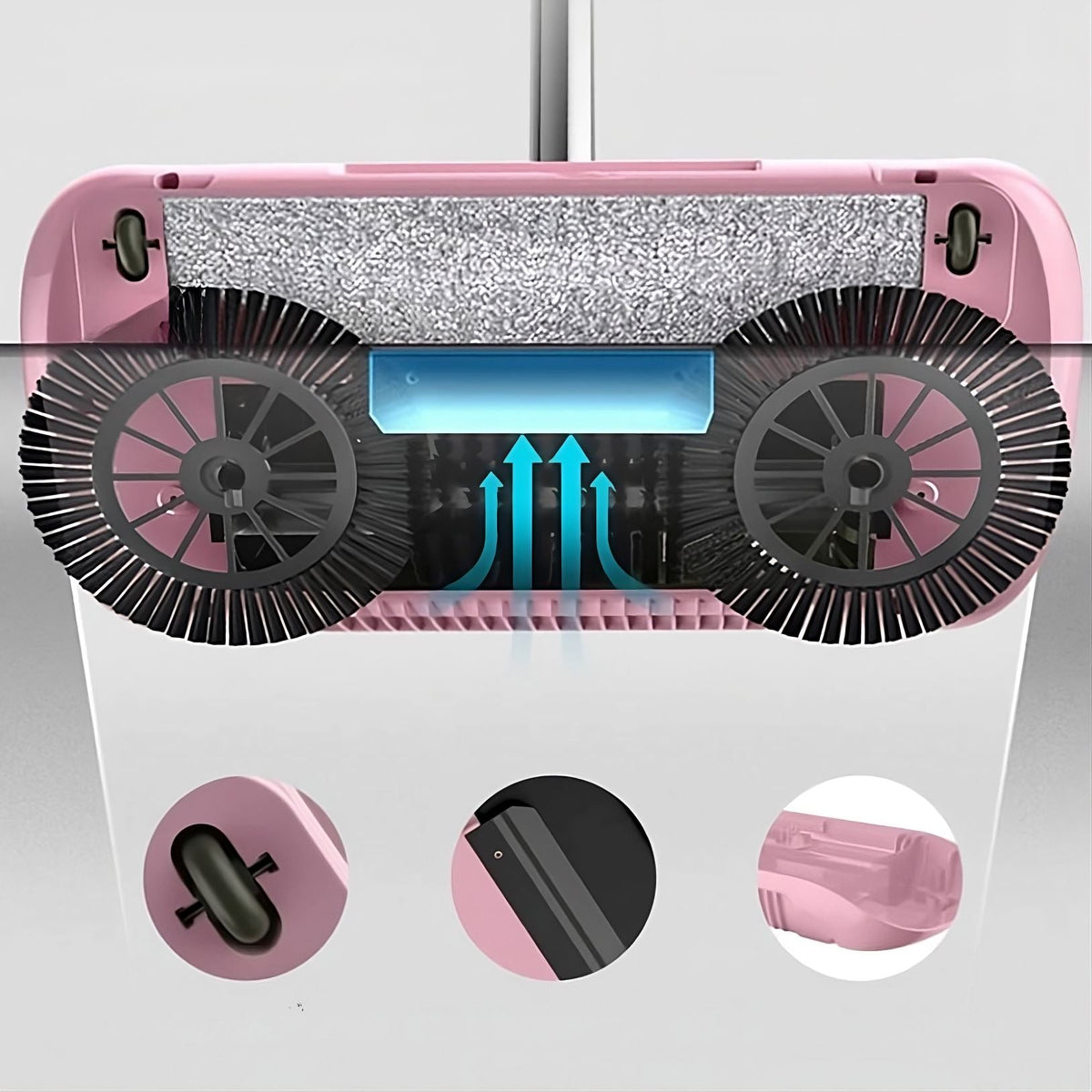 Vassoura Inteligente MagicClean - Limpeza Rápida Sem Esforço